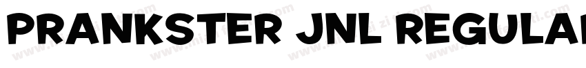 Prankster JNL Regular字体转换